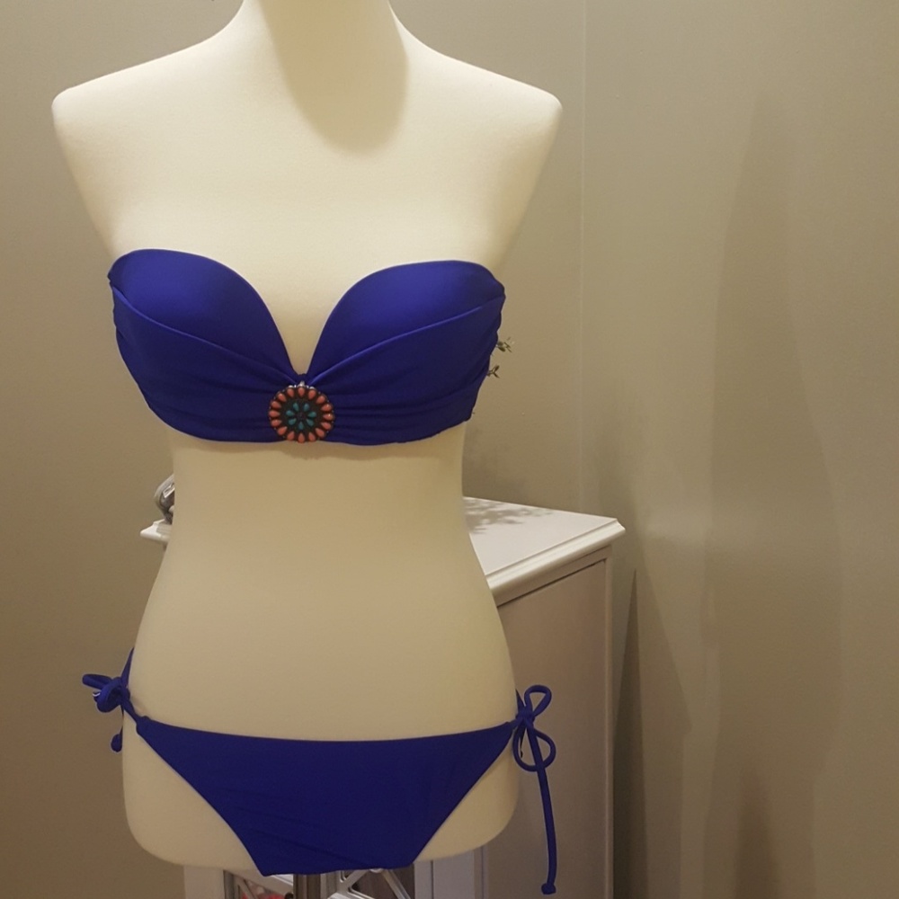 Xhilaration royal blue bikini